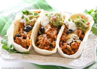 oven tacos green chili